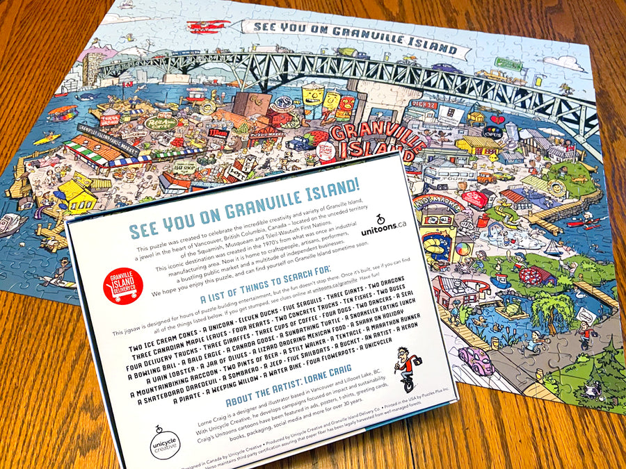 "See You on Granville Island" Puzzle
